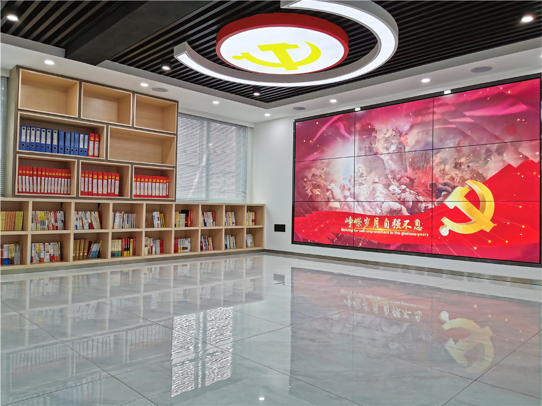 中国电信甘肃定西党建展厅项目